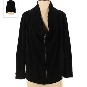 Vimmia black zip up jacket medium